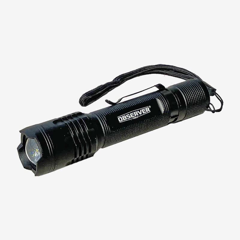 Lampe torche ultra puissante rechargeable 8000 lm OBSERVER TOOLS FL5000